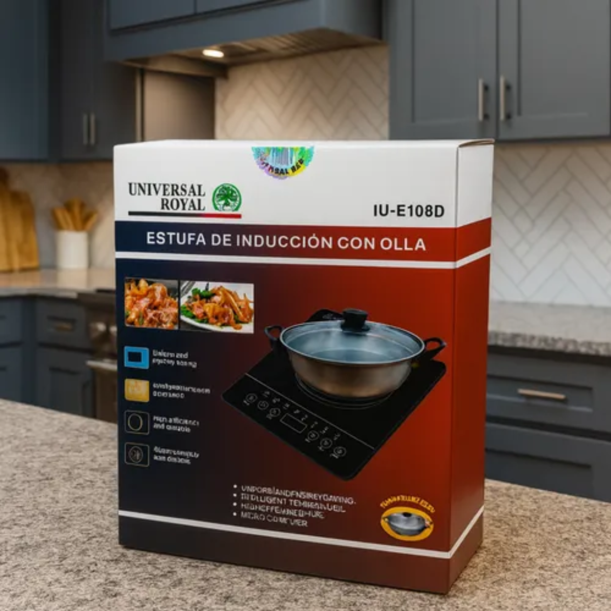 Estufa De Inducción 1 Puesto Universal